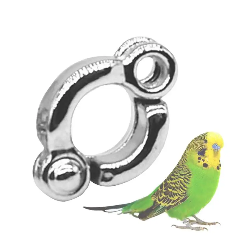 

Bird Identification Rings Opening Parrot Foot Ring Buckle Optional Size Bird Identification Tool For Poultry Parrots Peonies And