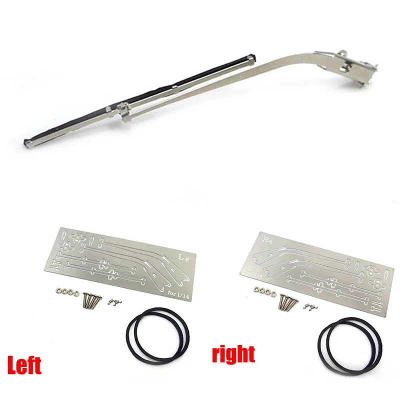 

Carefully Designed Simulated Windshield Wiper for 1/14 Tamiya RC Truck Trailer Tipper Scania 770s Benz Actros Volvo MAN LESU DIY