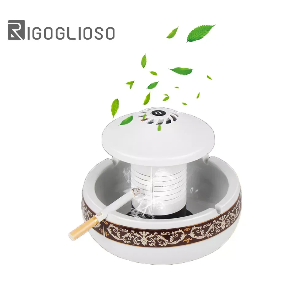 

Умный дымовой фильтр rigoglieo, очиститель воздуха, освежитель воздуха, устранение дыма, удаление запахов, умный пепельница, фильтр, очиститель ...