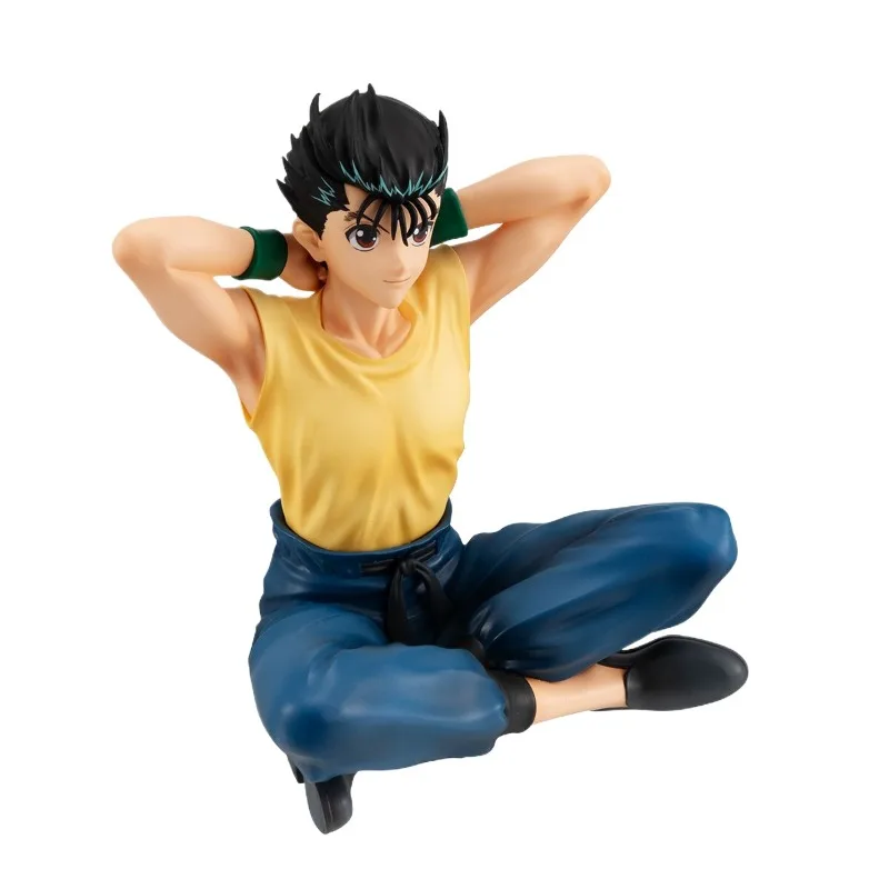 Фото В наличии Оригинальная фигурка MegaHouse Yu Yu Hakusho Urameshi Yuusuke G.E.M. Аниме-фигурка Tenohira: Гаражный набор для сборки, модель аниме-персонажа, игрушка №4