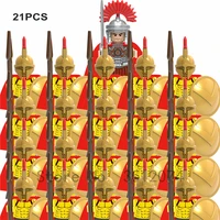 medieval castle knights kingdom figures centurion spartacus army sets market helmet weapons building blocks kids gift 2110pcs