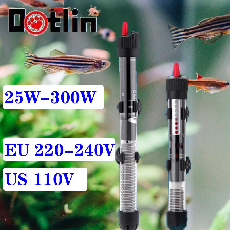 

Aquarium Heater Adjustable Temperature Fish Tank Heater 20-34℃ Suitable for Saltwater and Fresh Water