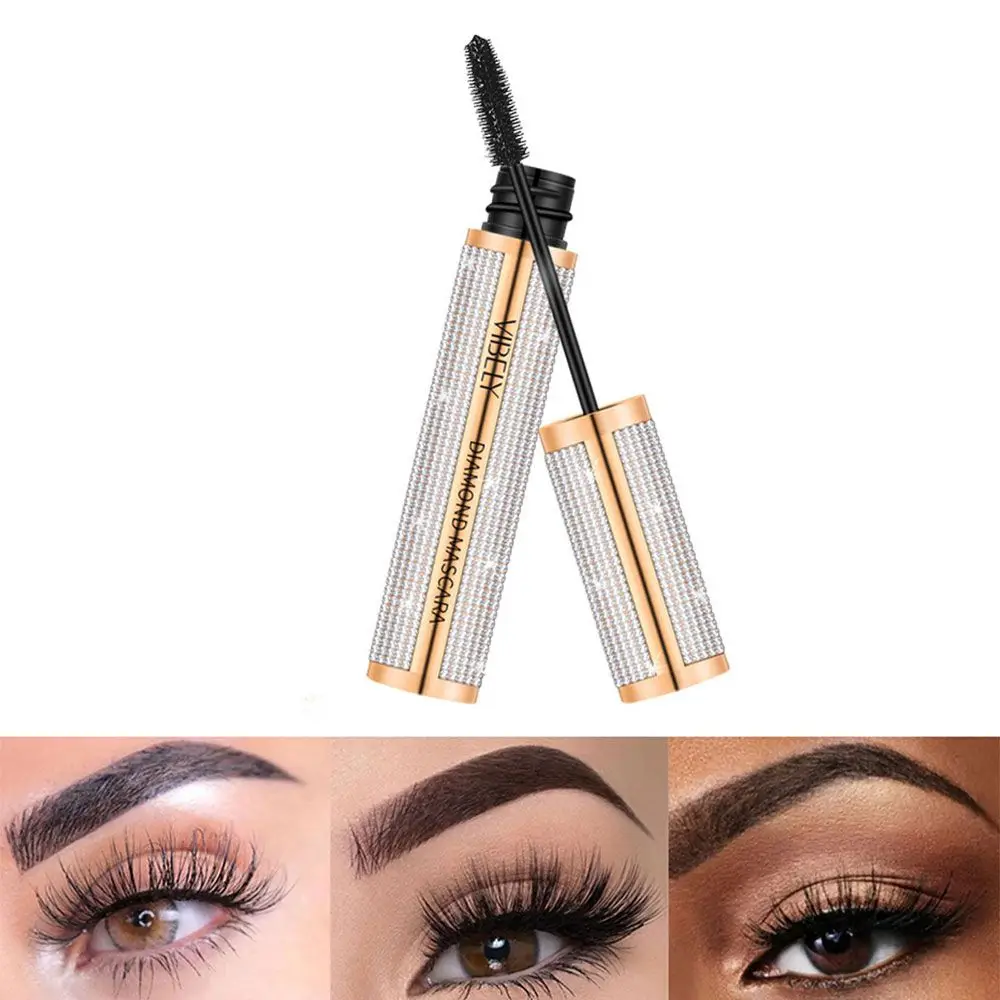 

Makeup Bushy Starry Sky Not Easy To Smudge Black Mascara Waterproof And Sweatproof Diamond