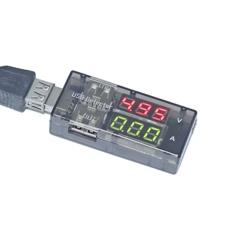 

Voltage Current Meter Battery Capacity Power Tester Detector USB 3-9V Voltmeter Ammeter Display