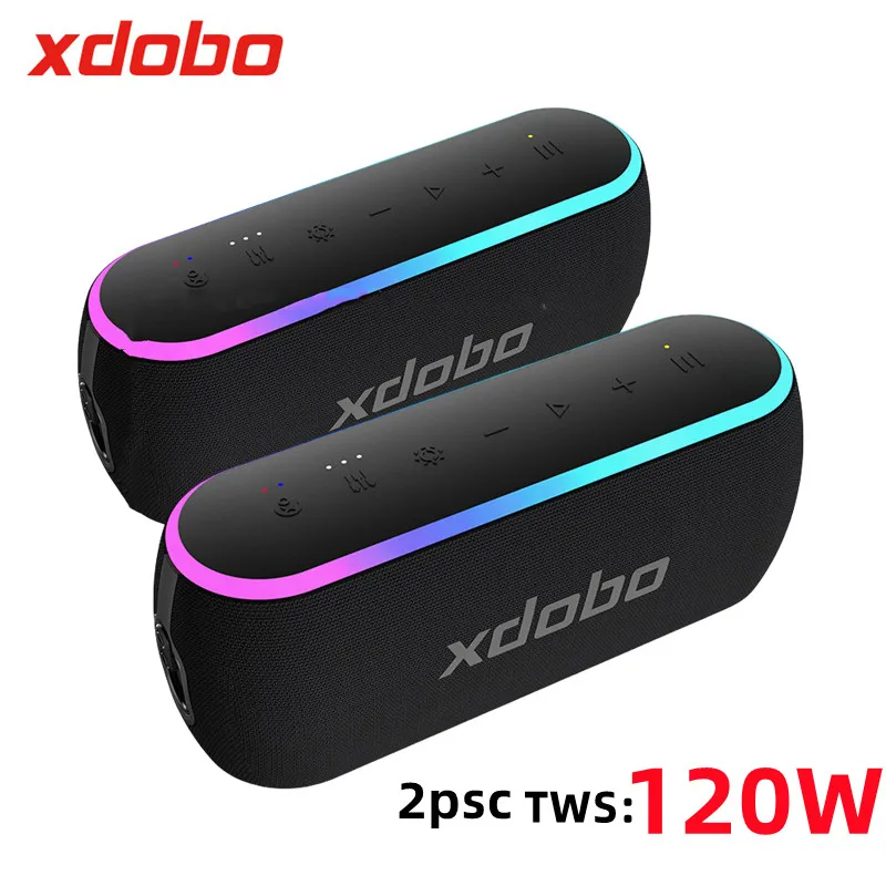 XDOBO TWS120W высокомощный Bluetooth громкоговоритель с двойным гудком сабвуфер ударной