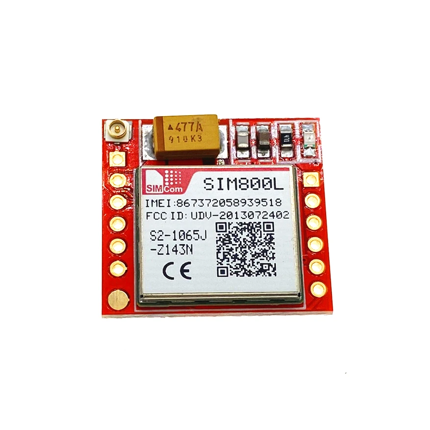 Наименьший SIM800L GPRS GSM модуль карта Micro SIM Core плата четырехдиапазонный TTL