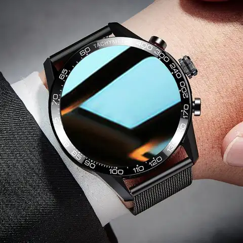 Новинка 2022, умные часы с экраном 360*360, мужские умные часы с поддержкой Android и Bluetooth для звонков, мужские умные часы для фитнеса, мужские умные ч...