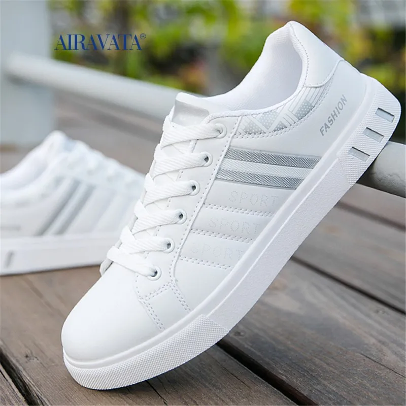 White Sneakers Man Cheap Flat Comfortable Shoes Men Autumn Spring Fashion Skateboarding Shoes Tennis Shoes