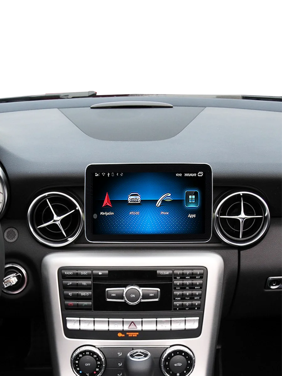 For Mercedes Benz SLK W171 SLC W197 SL  Android 11 8Core Car Radio Carplay Auto GPS Navigation Multimedia Player