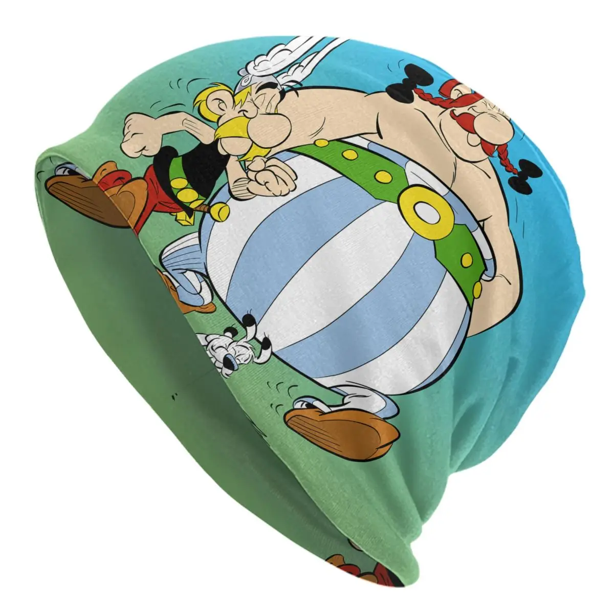 

Трикотажная шапка для мужчин и женщин Asterix и Obelix в стиле хип-хоп