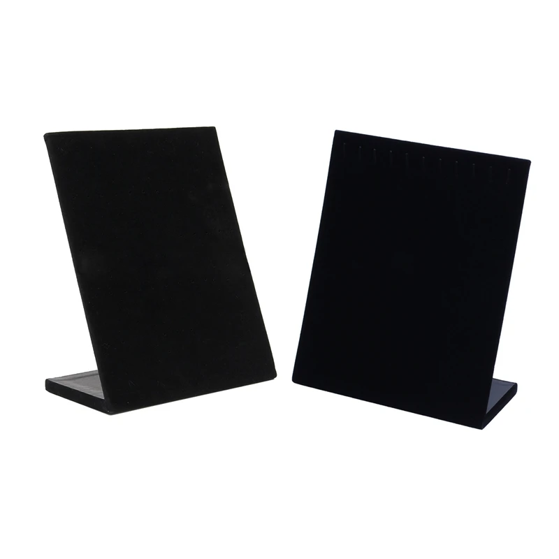 

1Pcs Velvet Display Stand 30 Pair Earring Standcolor Jewelery & 1Pcs 11 Hooks Velvet Jewelry Rack Earring Bracelet Necklace Orga