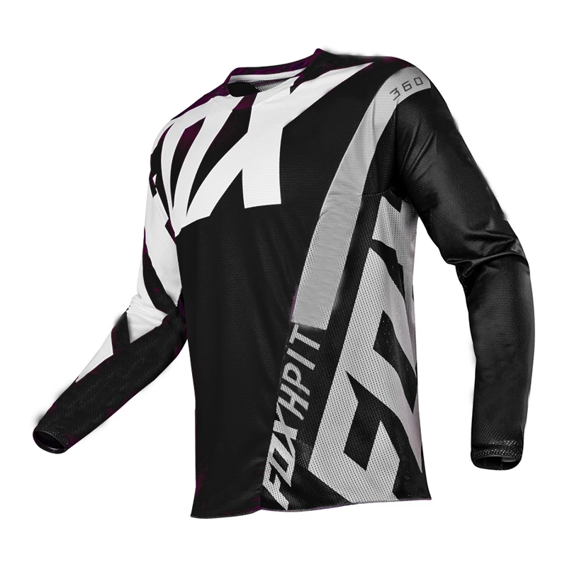 2021 customize team moto mtb motocross jersey Enduro Maillot Hombre DH BMX MX Cycling Downhill jersey hpit fox