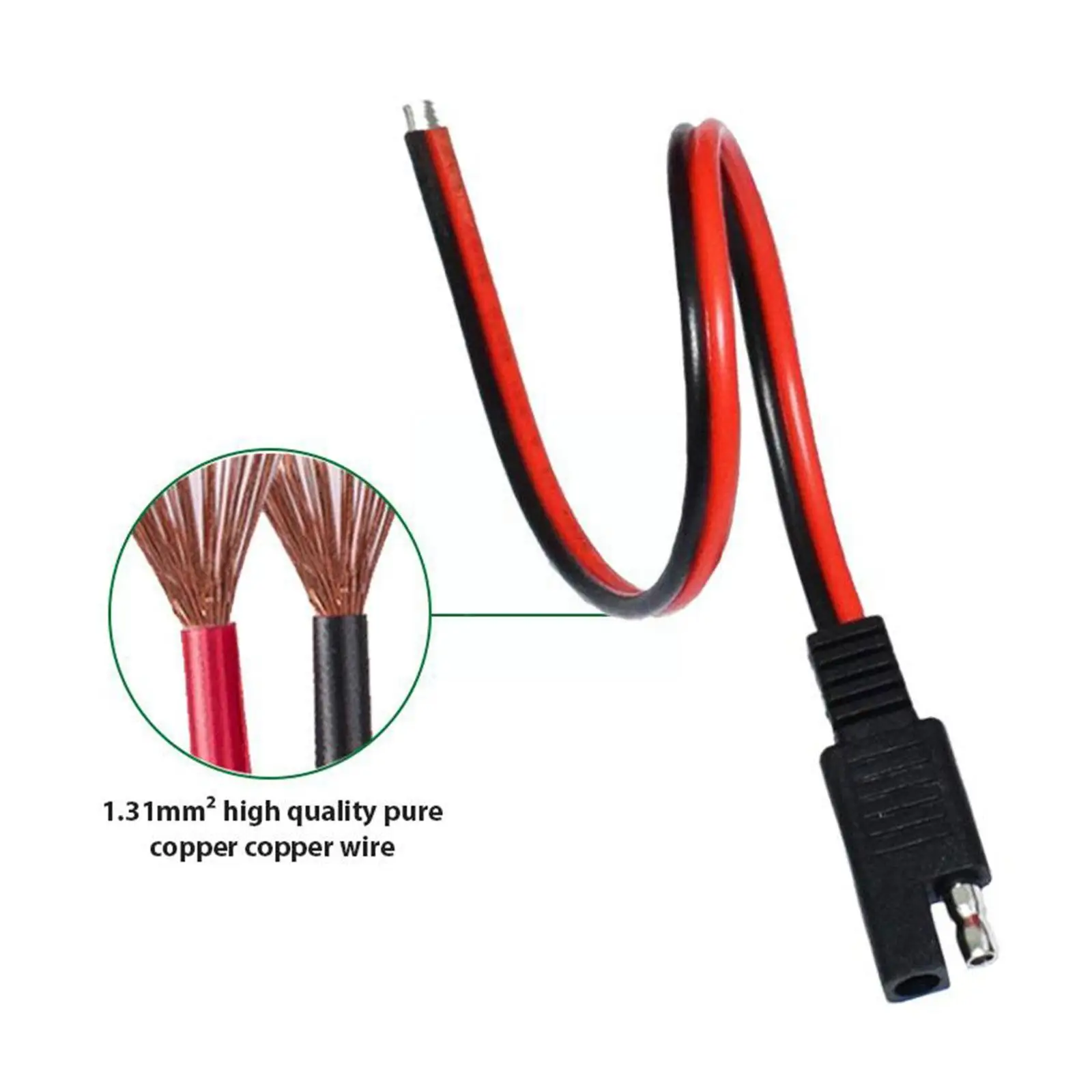Рисунок 2 - 4AWG Удлинительный кабель SAE 2-Pin