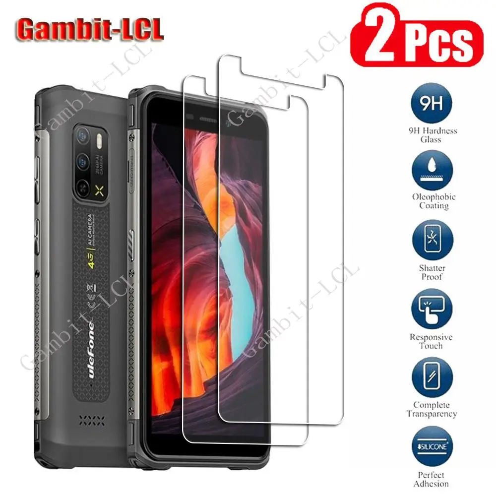 

HD Original Protection Tempered Glass For Ulefone Armor X10 Pro 5.45" ArmorX10 X10Pro ArmorX10Pro Screen Protector Cover Film