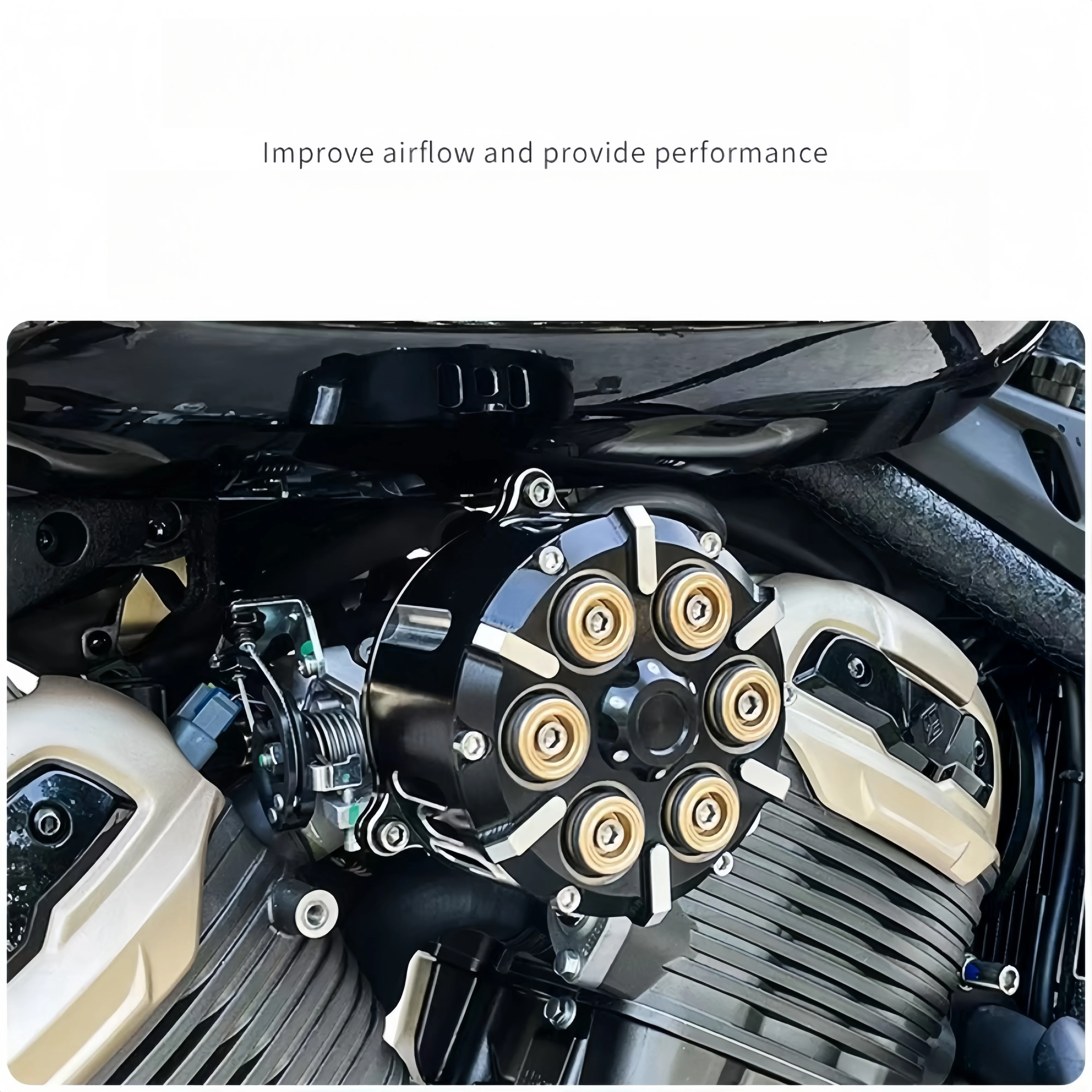 Подходит для Benda Napoleon 450/Jinjila 450 модифицированный воздушный фильтр прозрачная