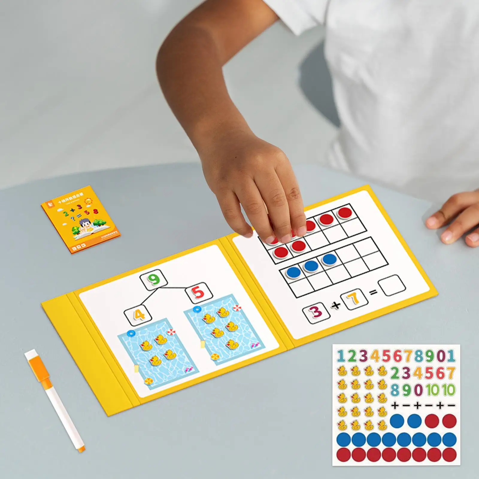 

Numbers Decomposition Math Toys Montessori Number Counting Puzzle Toys Math Manipulatives Toys for Home Decor Role Play Teaching