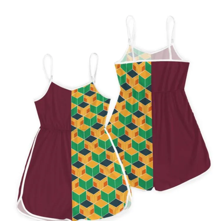 Аниме рассекающая демонов красная обезьяна D. Купальник для косплея Luffy Roronoa