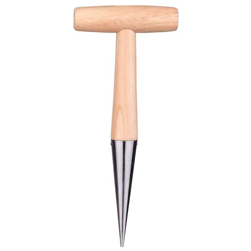 

Dibber For Planting Seeds And Bulbs,Long Handle Hand Held Bulb Planter Tool For Planting Seeds Gardening Supplies
