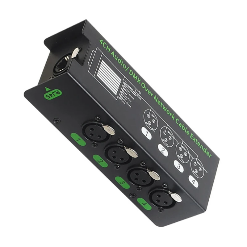 Мужской женский удлинитель сигнала через RJ45 4-канальный адаптер кабеля Ethercon для