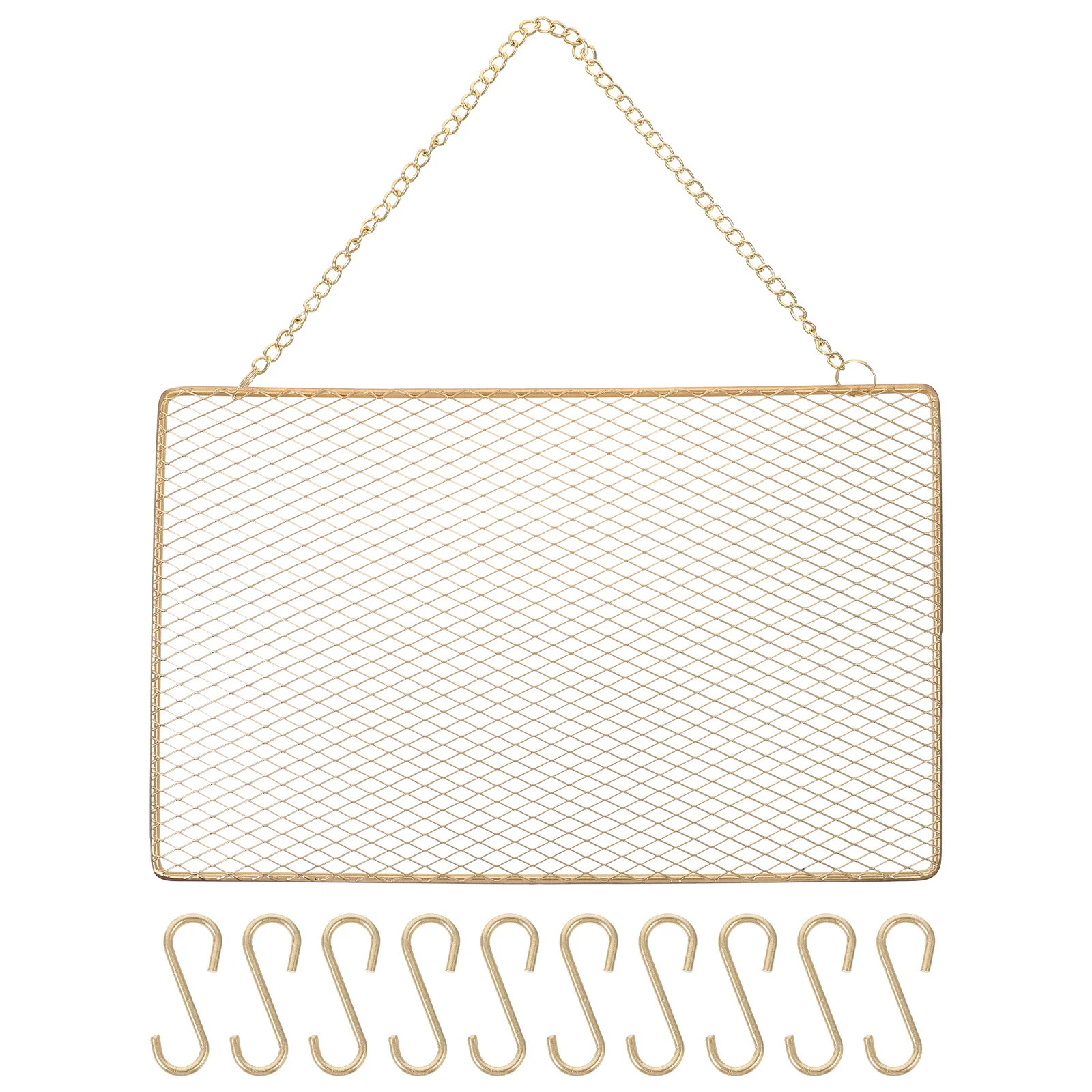 

Wall Jewelry Stand Organizer Sturdy Metal Jewelry Hanging Stand Necklace Hanger for Wall