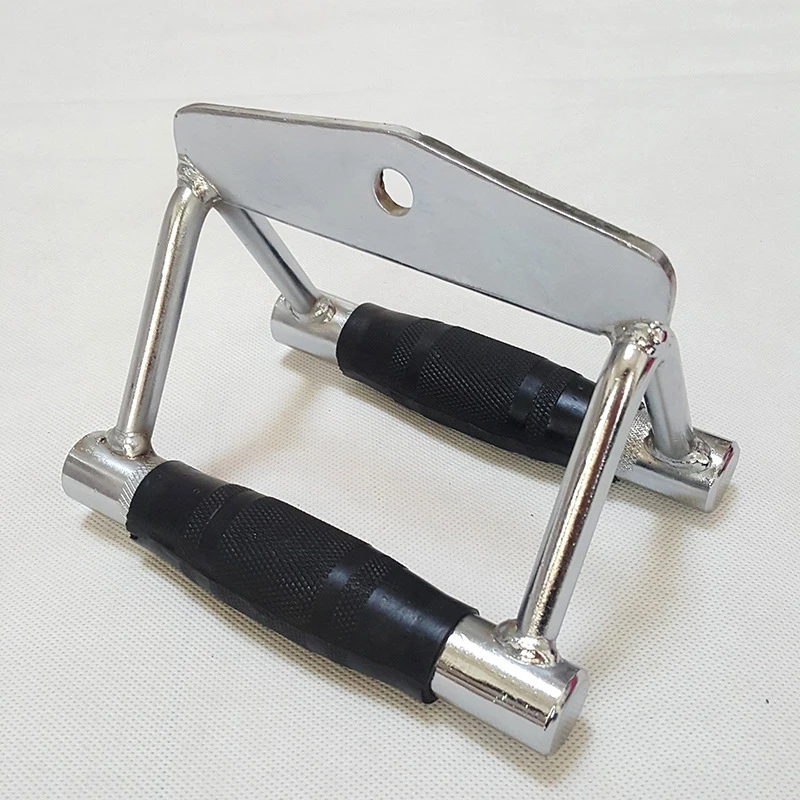 

V-shaped fitness equipment rubber saddle handle sports goods gym supporting rod equipment pull-down rod