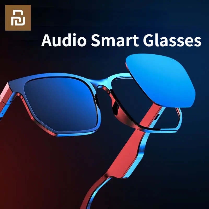 

Youpin Smart Glasses Driving Sunglasses Bluetooth Glasses Headphones Polarized Smart Hands-Free Calling Listening To Music