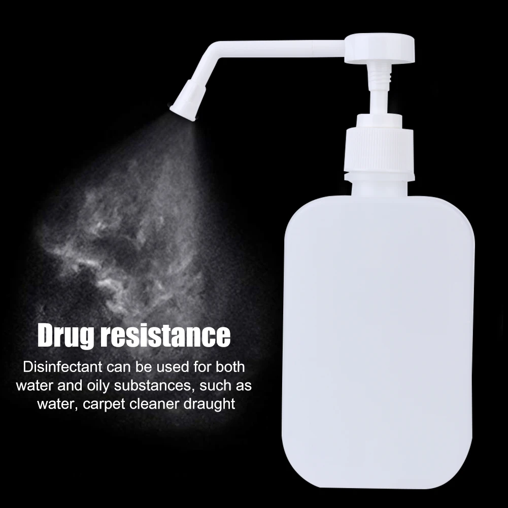 

Многоразовые бутылки, дозатор мыла, пластиковый дезинфицирующий средство для рук, пустая бутылка с распылителем 500 мл для ванной комнаты, ку...