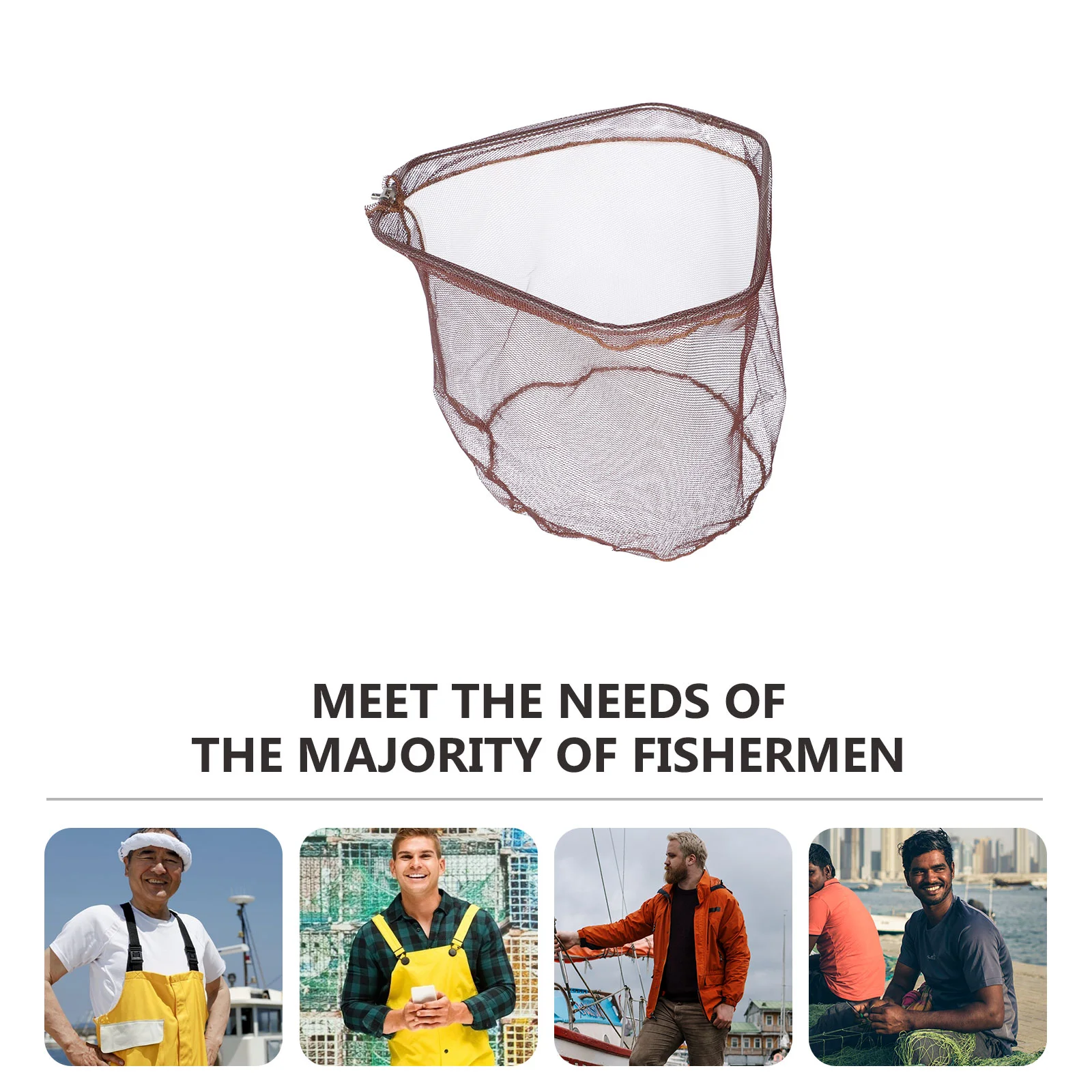 

Fishing Landing Net Casting Bait Fly Lure Baits Dip Nets Replacement Trout Lobster Shrimp