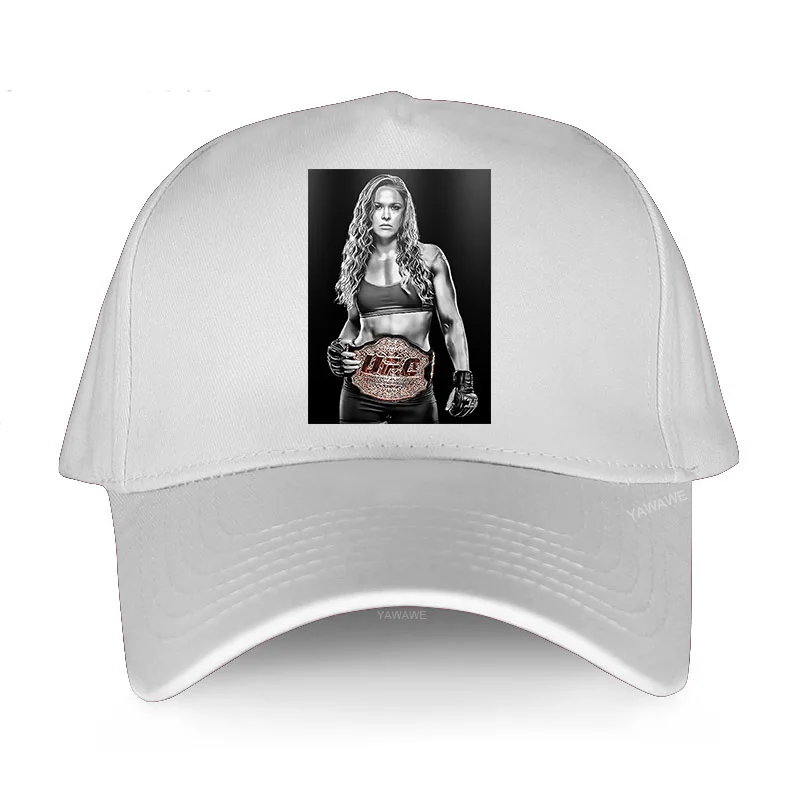 

Men's Fashion cotton printed Hat brand original Cap Ronda Rousey Fear The Return Unisex Breathable Baseball cap Boyfriend hats