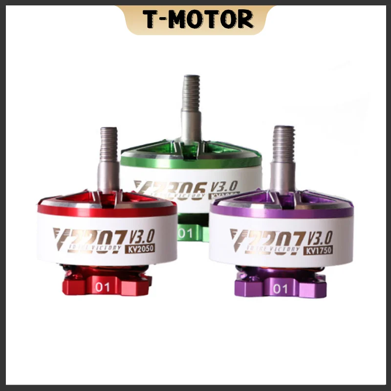 T-Motor Velox V2207/V2306 V3 1750KV 1950KV 2050KV 6S/2550KV 4S Бесщеточный двигатель для FPV Freestyle Drones DIY