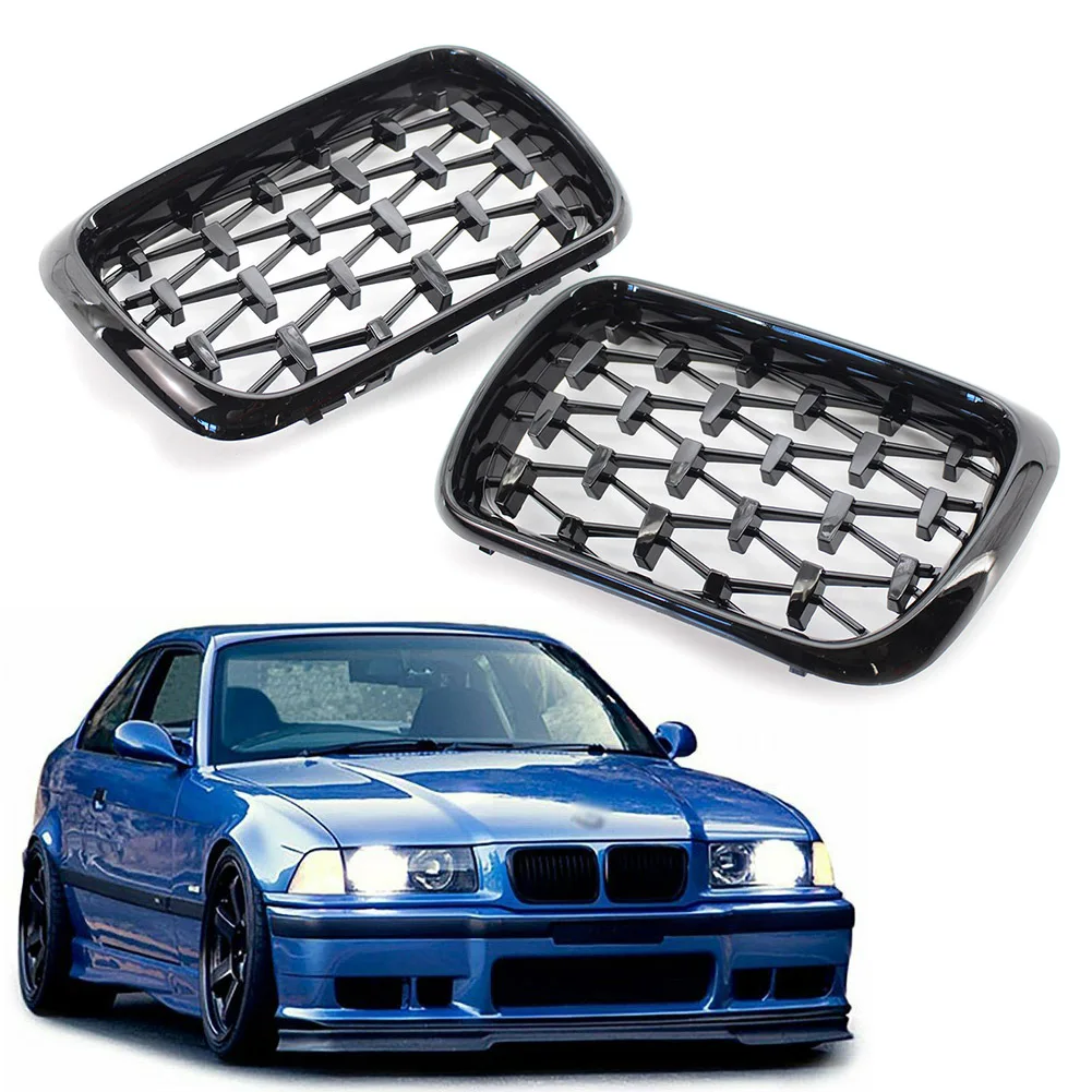 

Решетка радиатора для BMW E36 3 Series 1997 1998 1999, 2 шт.