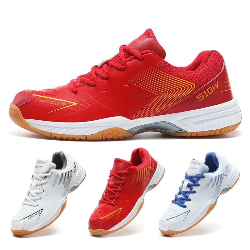 

Men's and women's badminton shoes professional table tennis shoes tennis shoes low top leather upper training shoes