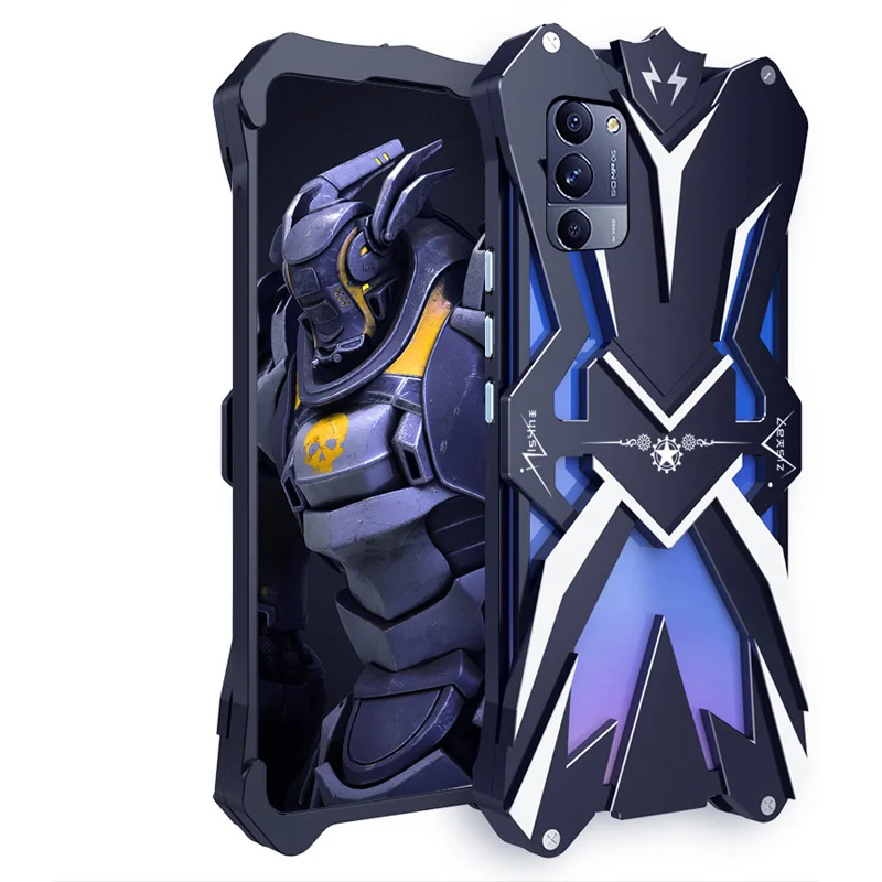 Original Zimon Metal Luxury New Thor Heavy Duty Armor Metal Aluminum Mobile Phone Case Covers For Lenovo Y70 Cover Cases