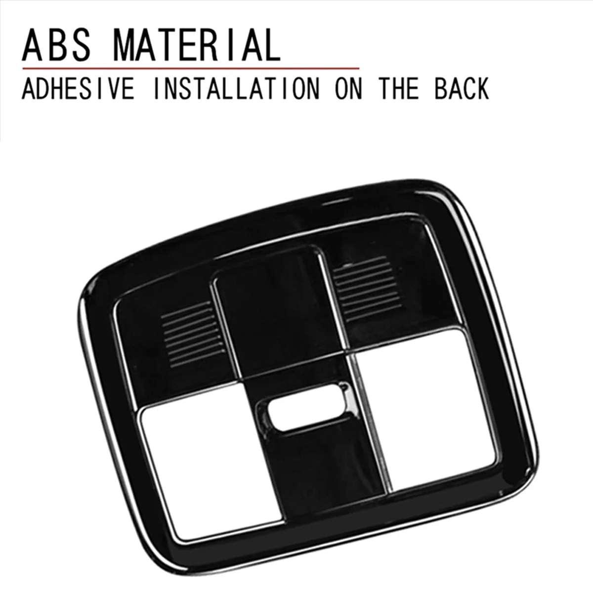 Автомобильный черный светильник для чтения в помещении крышка панели лампы на