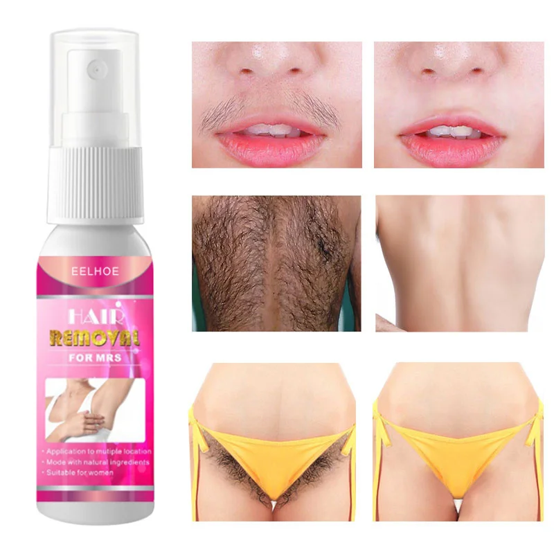 

Permanent Hair Removal Spray Painless Hair Remover Armpit Legs Arms Hair Growth Inhibitor Nourishing Smooth Skin Care Men Women