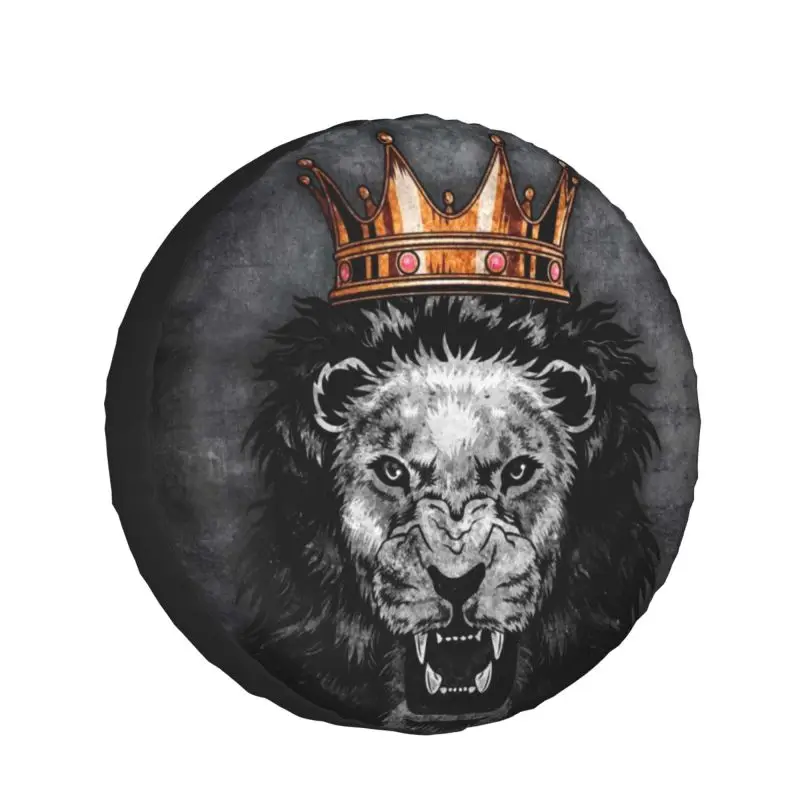 

Spare Tire Cover Dustproof Waterproof UV Sunshine Tire Cover Fits Jeep, Trailer Demon Tiger
