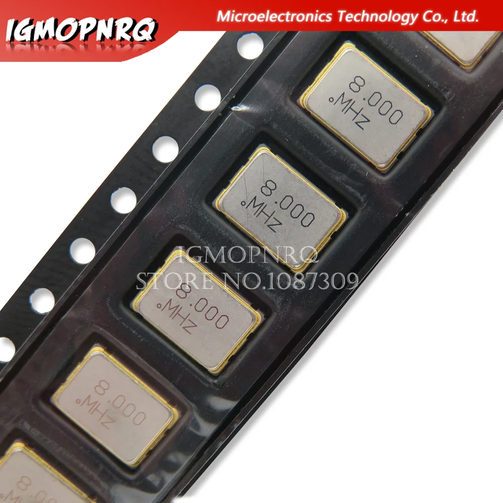 10 шт. SMD 5070 активный кварцевый генератор OSC 25 МГц 6 м 10 м 12 м 16 м 20 м 24 м 25 м 33 м 50 м 7050 5*7