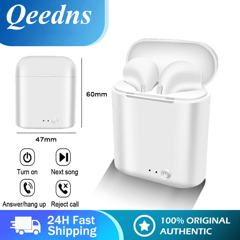 I7 Tws беспроводные наушники Mini fone Bluetooth Handfree спортивные с микрофоном Airduds