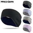 Зимняя Теплая эластичная повязка на голову для велосипеда, бадминтон тренажерного зала, катания на лыжах, бега, резинка на спортивные товары для тенниса, повязка на уши для  сквош сноуборда женск мужские