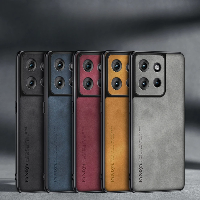 Роскошная задняя крышка из овечьей кожи для Motorola Edge 50 Moto Edge50 матовый Силиконовый