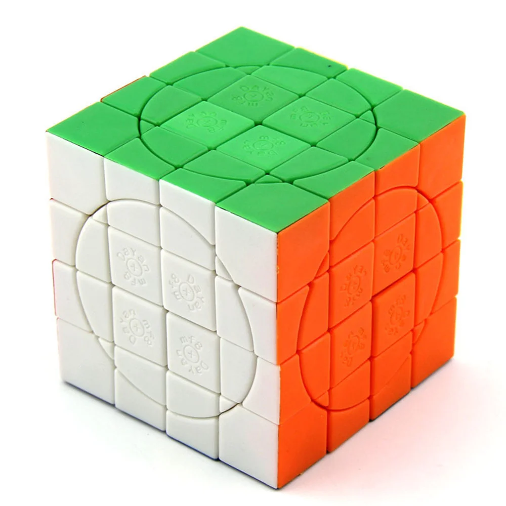 

Dayan Mf8 Magic Cube Crazy 4x4x4 V3 Big Circle Professional Educational Game 4x4 Special Layer Circle Inside Puzzle Stickerless
