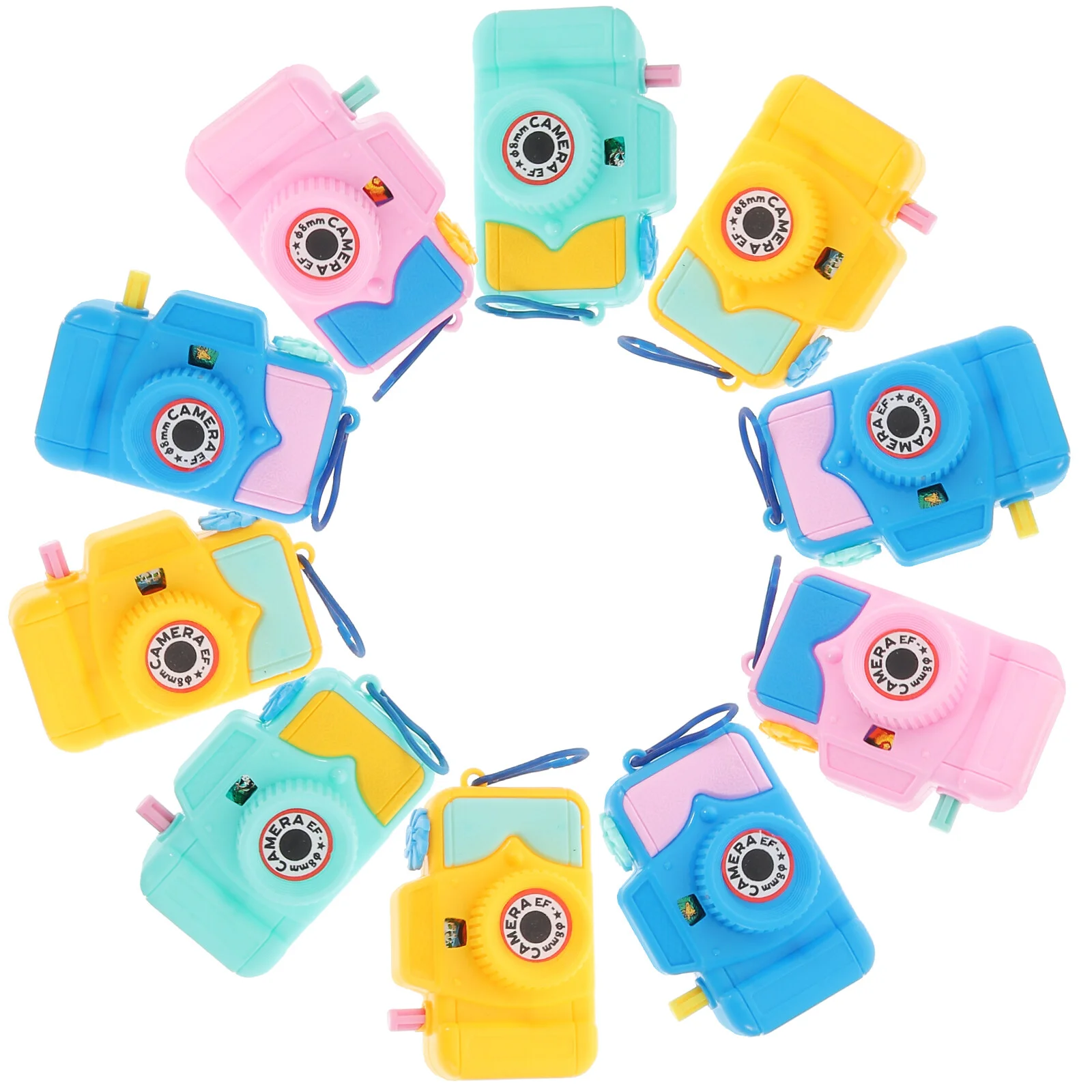 

10 Pcs Projection Toy Cute Camera Kids Camera Cameras Plaything Educational Cartoon Taste Children's