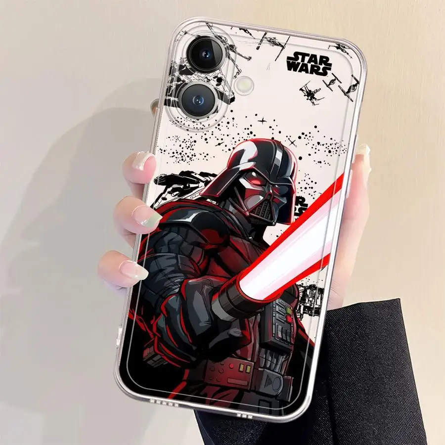 Фото Чехол S-Stars Wars для iPhone 17 Pro Max 14 Plus 11 XS Max XR 16 15 7 8 12 Mini Air 13 Pro, мягкий чехол для телефона №3