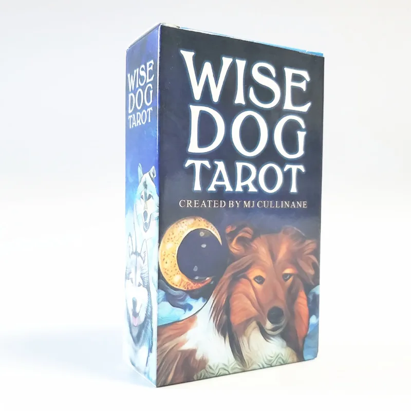 

Собака Таро колода с руководством обучение карты Таро колода предсказания игра гадания семейный инструмент