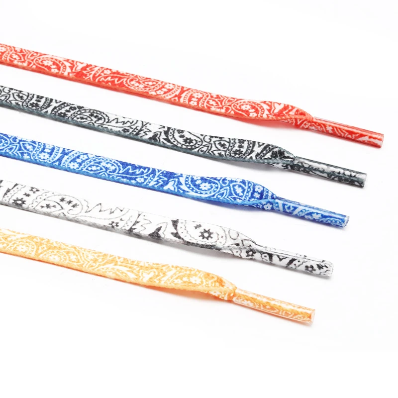 

Шнурки для детей и взрослых, плоские, Полиэстеровые, креативные цвета, 8 мм, подходят для холщовых кроссовок, маленькая белая обувь, AJ1 High