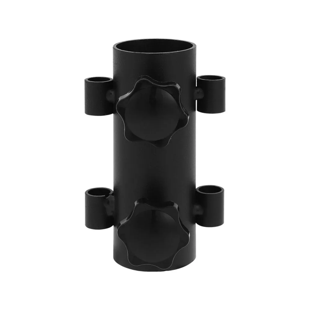 

Canopy Fixed Tube Awning Rod Holder 1pc Camping Supplies For Hunting Hiking Steel Tent Pole Holder Ground Holder