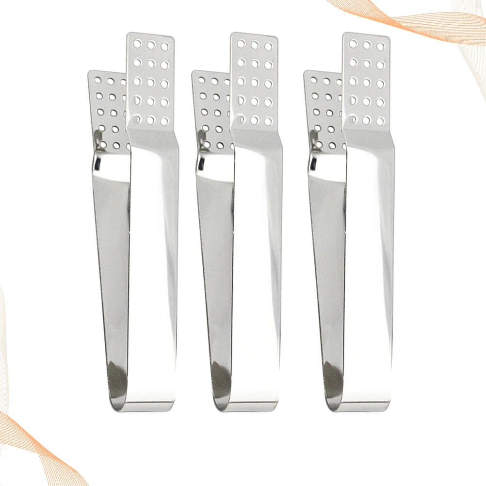 

3pcs Tea Bag Strainer Squeezer Teabag Squeezer Tongs Food Tongs Tea Bag Clip Stainless Steel Tea Bag Squeezer