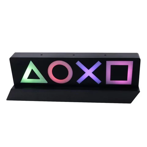 Для PS4/PS5Game значок лампы Пиксельная моделирующая подставка 3 типа T able верхняя атмосфера СВЕТОДИОДНЫЙ Ночник настольный фон Декор