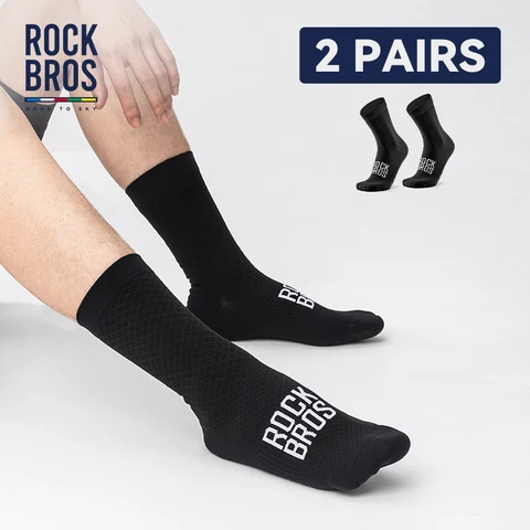 Дышащие велосипедные носки ROCKBROS для мужчин, 2 пары — изображение продукта
