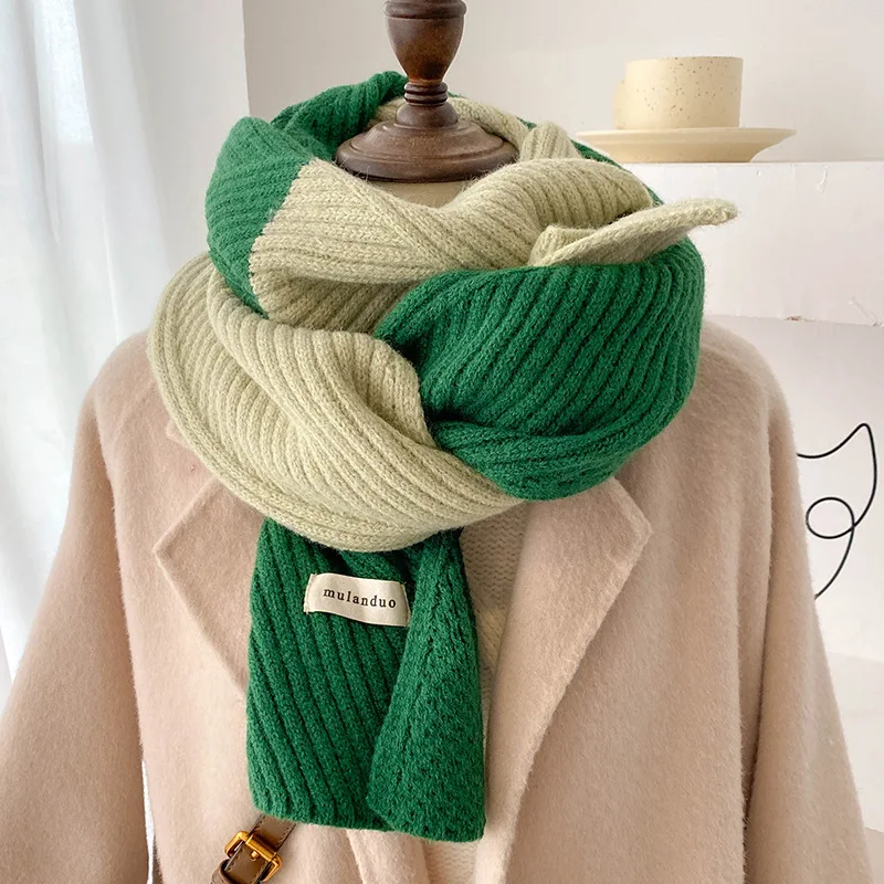 

2022 Luxury Brand Women Winter Cashmere Scarf Warm Pashmina Shawls And Wraps Female Bufanda Lady Scarves Neckerchief Foulard